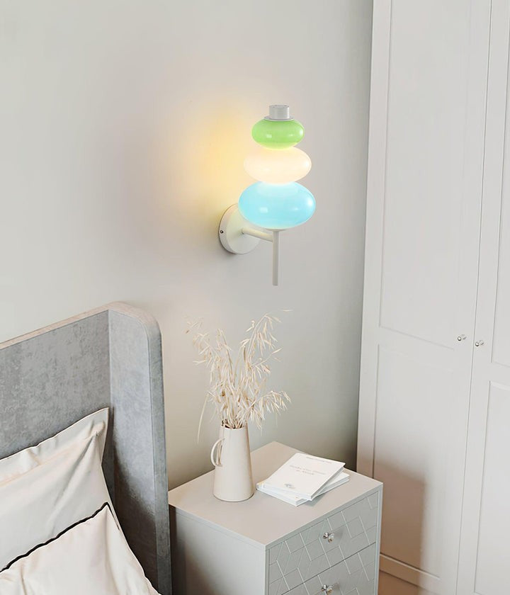 Candy Glass Segment LED Wall Light