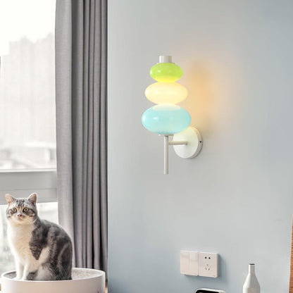 Candy Glass Segment LED Wall Light