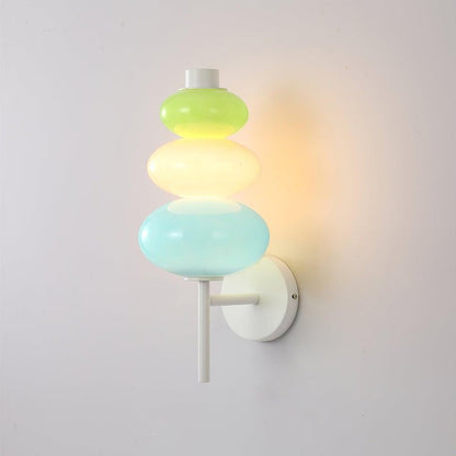Candy Glass Segment LED Wall Light