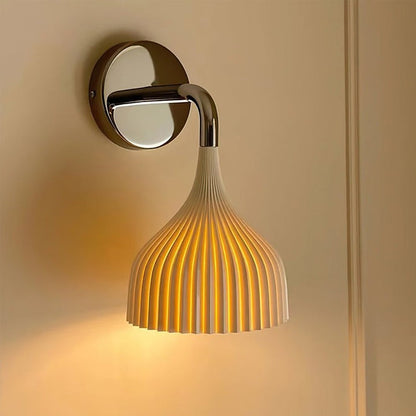 Chrome E14 Wall Sconce with LED & Edison Bulb Options