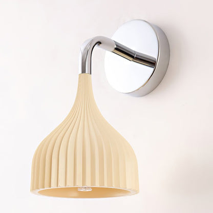 Chrome E14 Wall Sconce with LED & Edison Bulb Options