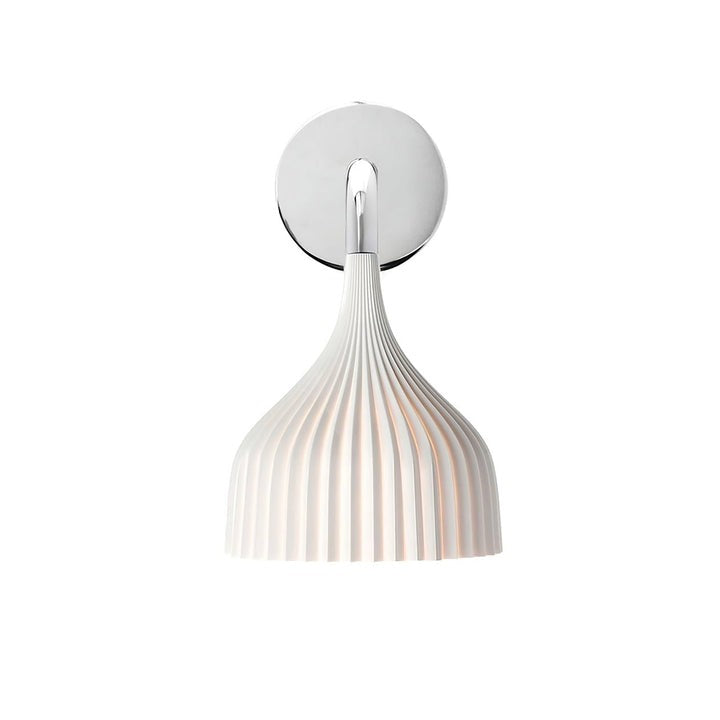 Chrome E14 Wall Sconce with LED & Edison Bulb Options