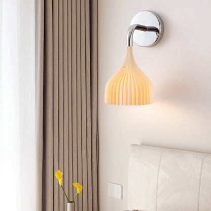 Chrome E14 Wall Sconce with LED & Edison Bulb Options