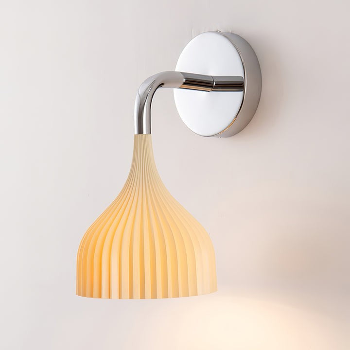 Chrome E14 Wall Sconce with LED & Edison Bulb Options