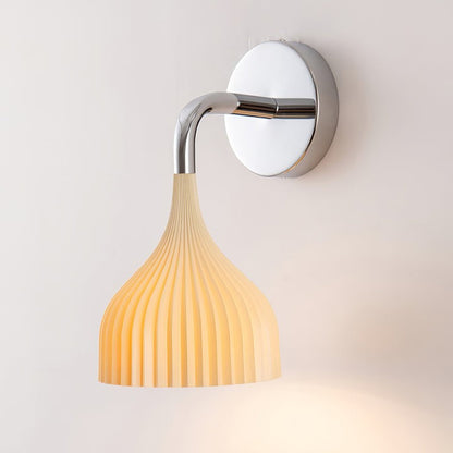 Chrome E14 Wall Sconce with LED & Edison Bulb Options