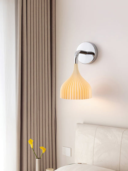 Chrome E14 Wall Sconce with LED & Edison Bulb Options
