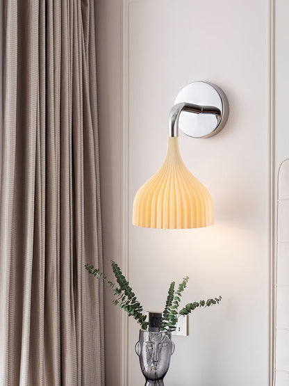 Chrome E14 Wall Sconce with LED & Edison Bulb Options