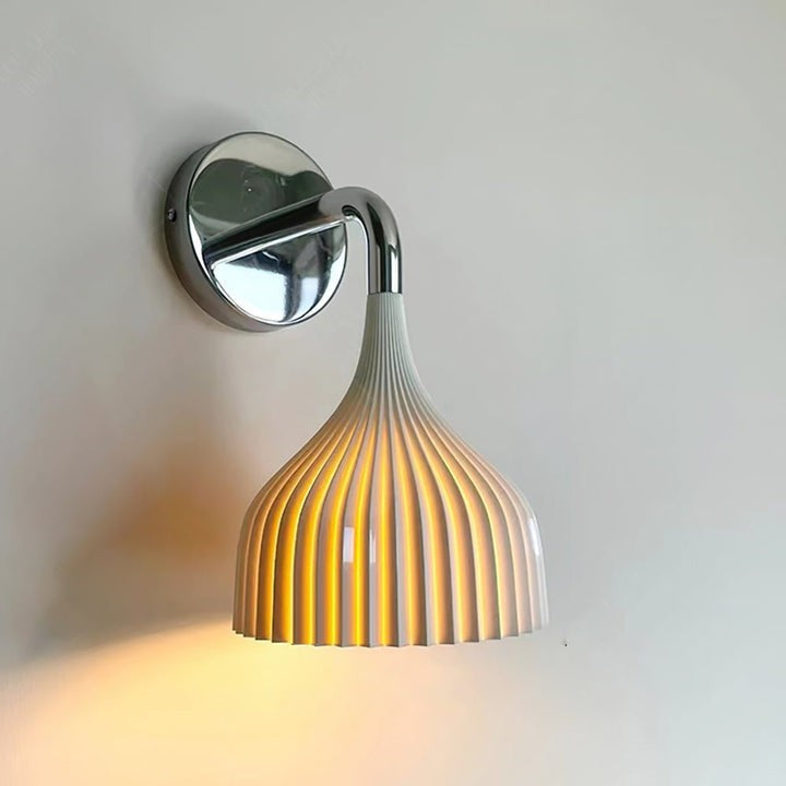 Chrome E14 Wall Sconce with LED & Edison Bulb Options