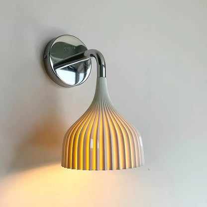 Chrome E14 Wall Sconce with LED & Edison Bulb Options