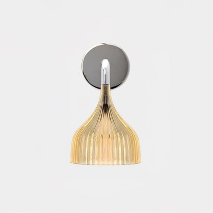 Chrome E14 Wall Sconce with LED & Edison Bulb Options