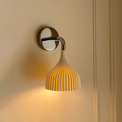 Chrome E14 Wall Sconce with LED & Edison Bulb Options