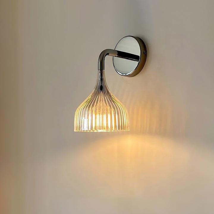 Chrome E14 Wall Sconce with LED & Edison Bulb Options