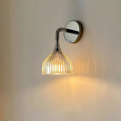 Chrome E14 Wall Sconce with LED & Edison Bulb Options