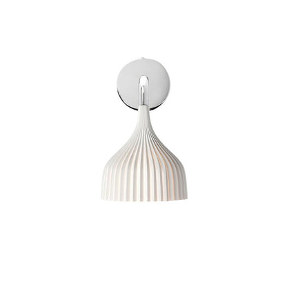 Chrome E14 Wall Sconce with LED & Edison Bulb Options