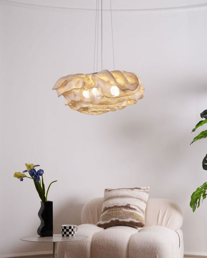 Cloud-Inspired LED Pendant Lamp