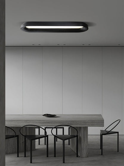 Cloud-Inspired LED Wood Ceiling Light