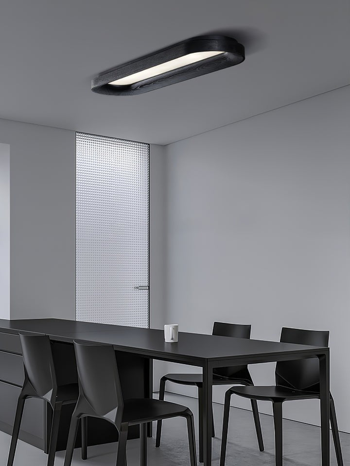 Cloud-Inspired LED Wood Ceiling Light