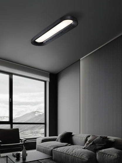 Cloud-Inspired LED Wood Ceiling Light