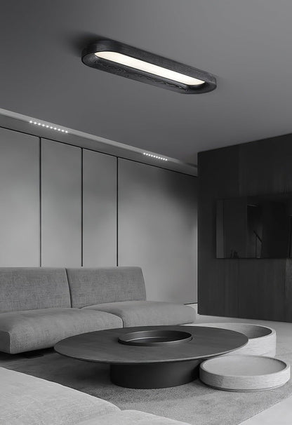 Cloud-Inspired LED Wood Ceiling Light