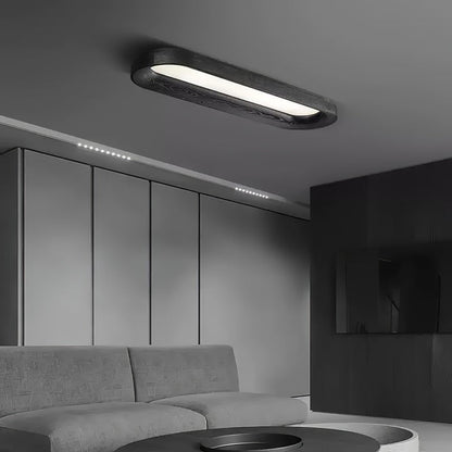 Cloud-Inspired LED Wood Ceiling Light
