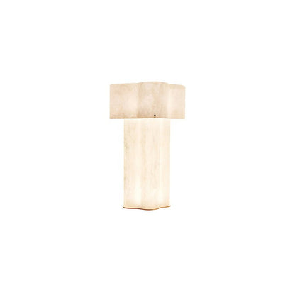 Cloud-Shaped White Fiberglass LED Floor Lamp