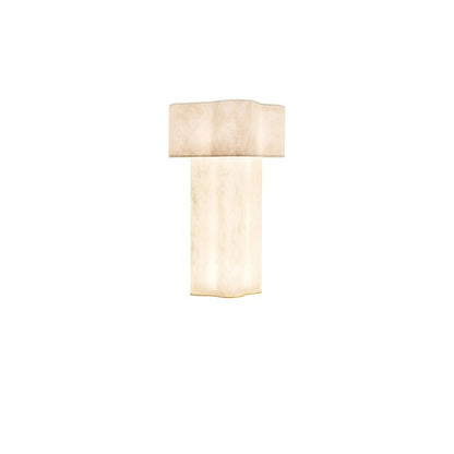 Cloud-Shaped White Fiberglass LED Floor Lamp