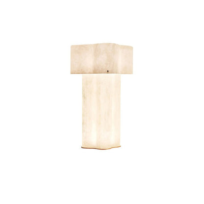 Cloud-Shaped White Fiberglass LED Floor Lamp