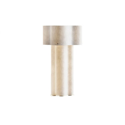 Cloud-Shaped White Fiberglass LED Floor Lamp