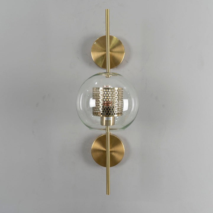 Contemporary Glass Wall Light – Sphere & Capsule