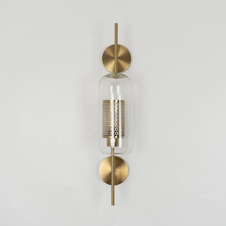 Contemporary Glass Wall Light – Sphere & Capsule