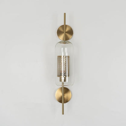Contemporary Glass Wall Light – Sphere & Capsule
