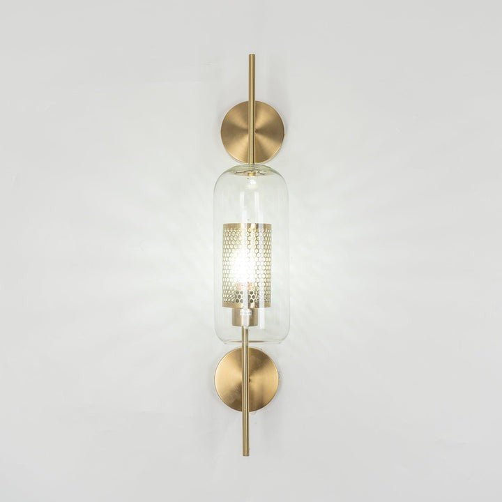 Contemporary Glass Wall Light – Sphere & Capsule