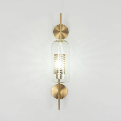 Contemporary Glass Wall Light – Sphere & Capsule