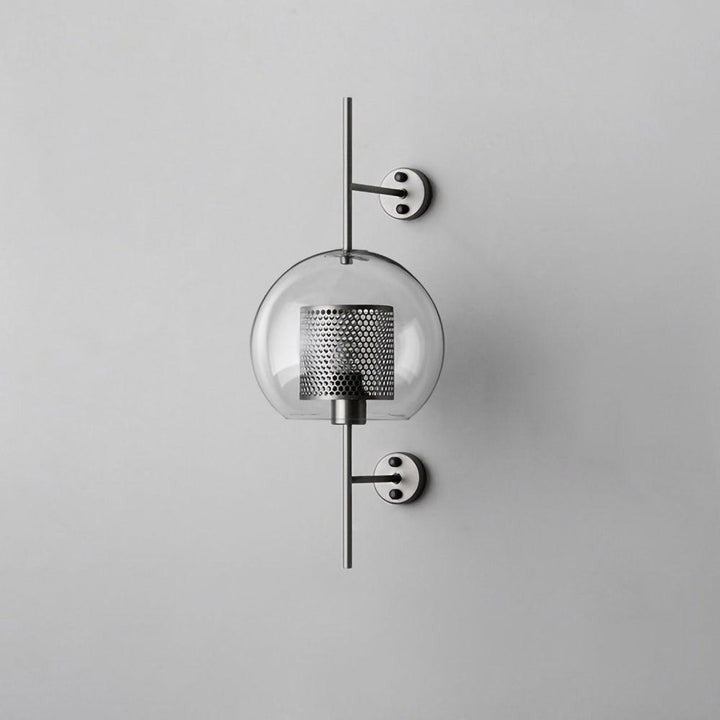 Contemporary Glass Wall Light – Sphere & Capsule