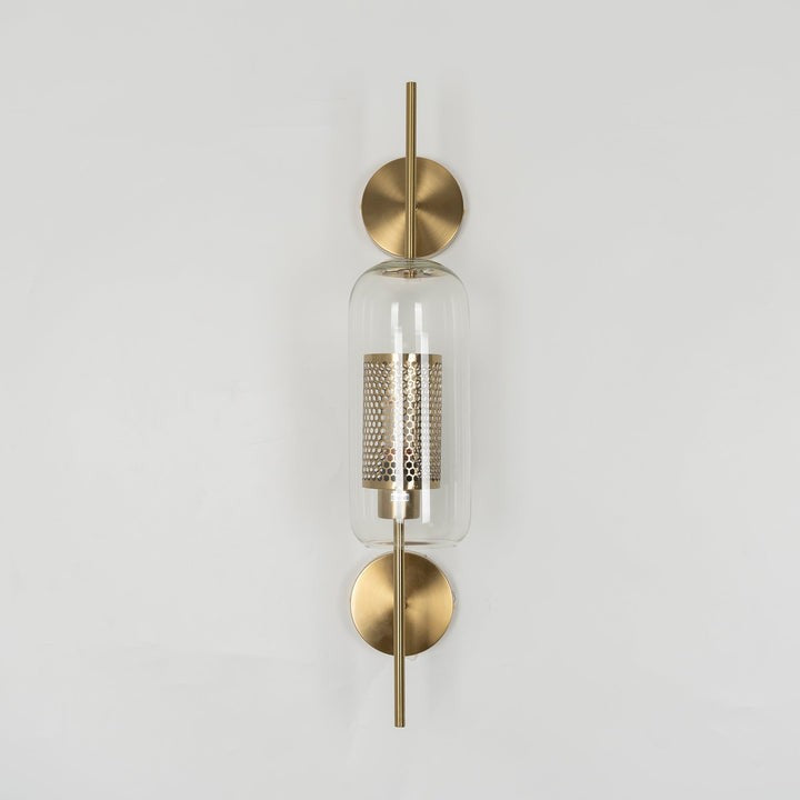 Contemporary Glass Wall Light – Sphere & Capsule