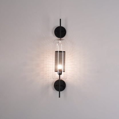 Contemporary Glass Wall Light – Sphere & Capsule