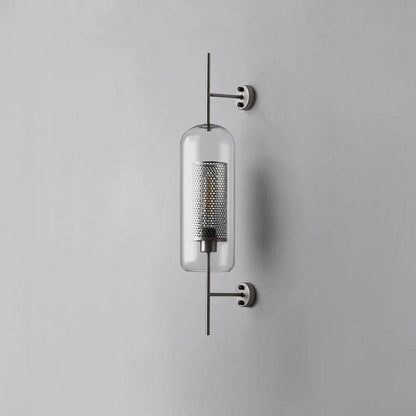 Contemporary Glass Wall Light – Sphere & Capsule