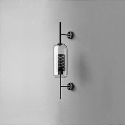 Contemporary Glass Wall Light – Sphere & Capsule