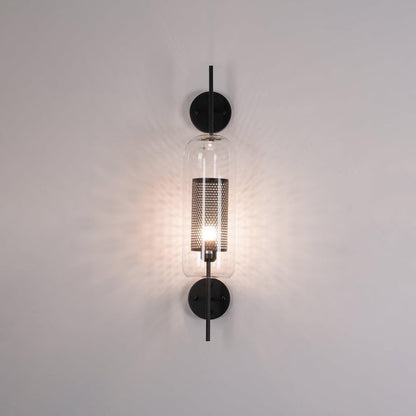 Contemporary Glass Wall Light – Sphere & Capsule