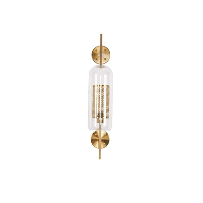Contemporary Glass Wall Light – Sphere & Capsule