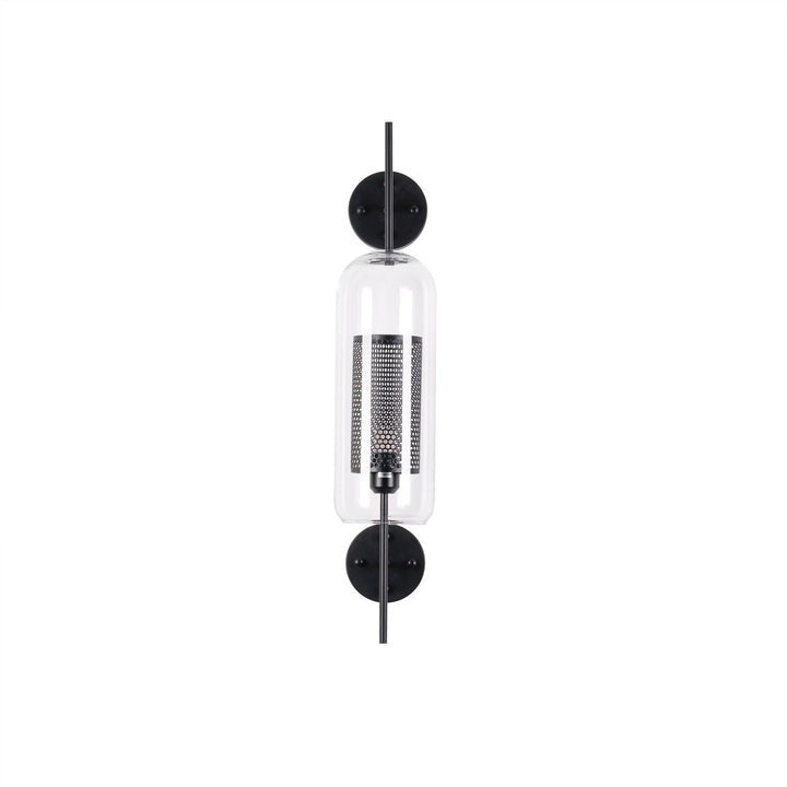 Contemporary Glass Wall Light – Sphere & Capsule
