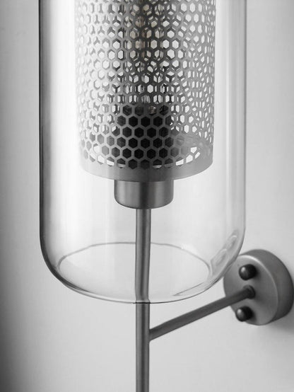 Contemporary Glass Wall Light – Sphere & Capsule