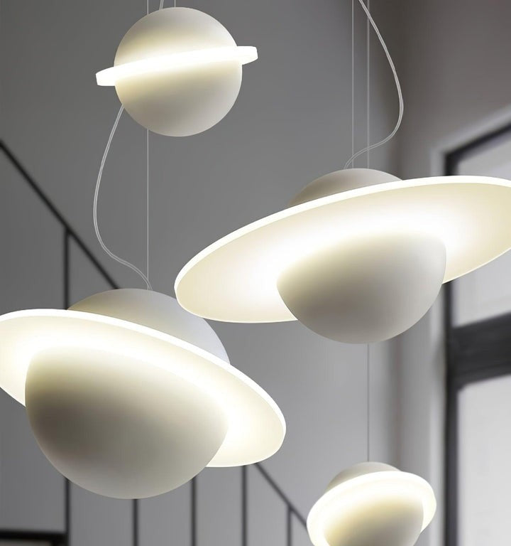Contemporary Ring LED Ceiling Pendant Light