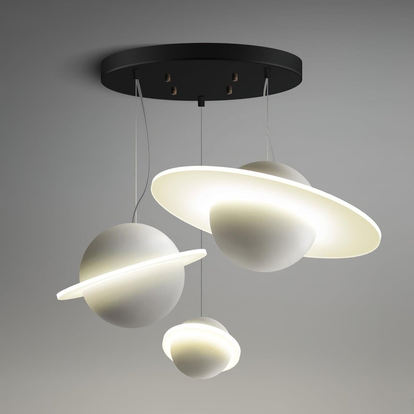 Contemporary Ring LED Ceiling Pendant Light