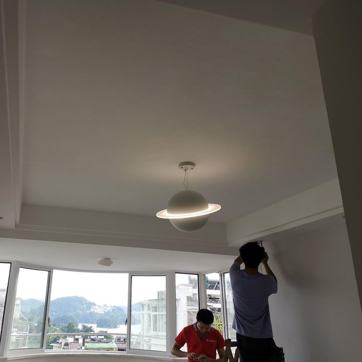Contemporary Ring LED Ceiling Pendant Light