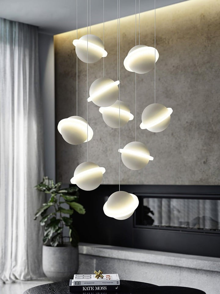 Contemporary Ring LED Ceiling Pendant Light