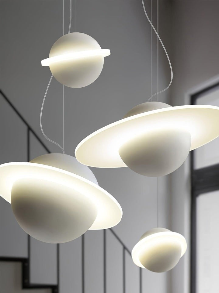 Contemporary Ring LED Ceiling Pendant Light