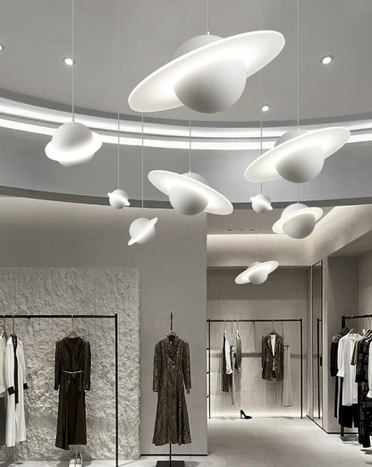 Contemporary Ring LED Ceiling Pendant Light