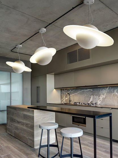 Contemporary Ring LED Ceiling Pendant Light