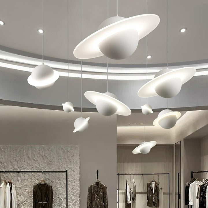 Contemporary Ring LED Ceiling Pendant Light
